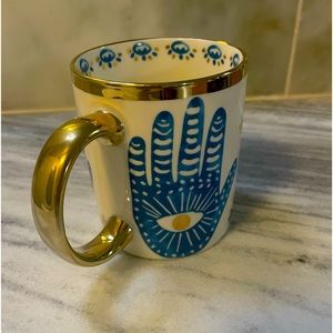 Anthropologie Inspired Hamsa Hand Mug